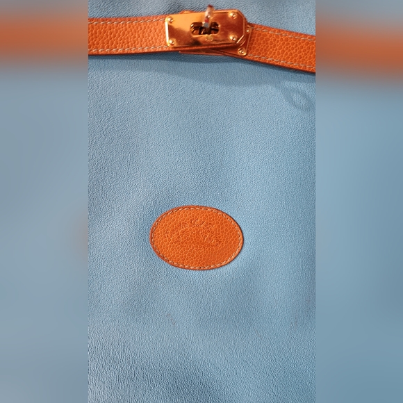 Vintage and Rare Comptoire Sud de Pacifique Blue Purse - Picture 2 of 7